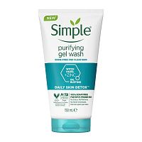 Пенка для умывания с антивозрастным эффектом Simple Purifying Gel Wash